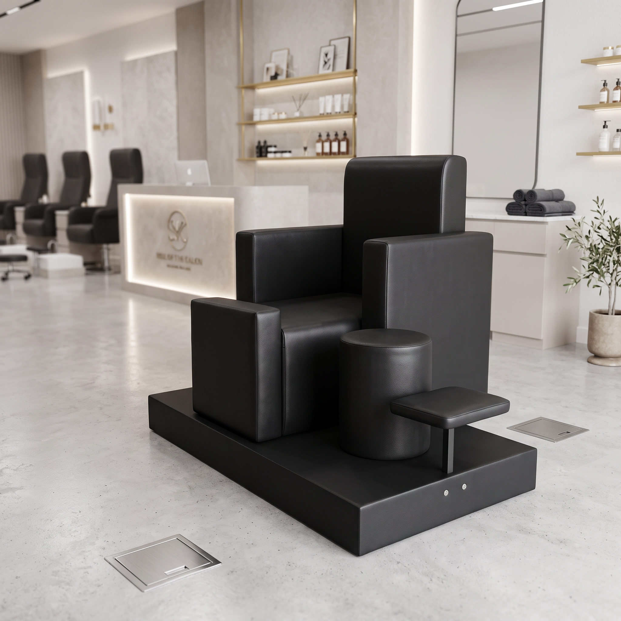 Black_Pedicure_Spa_Throne_Red_Rose_Professional_2