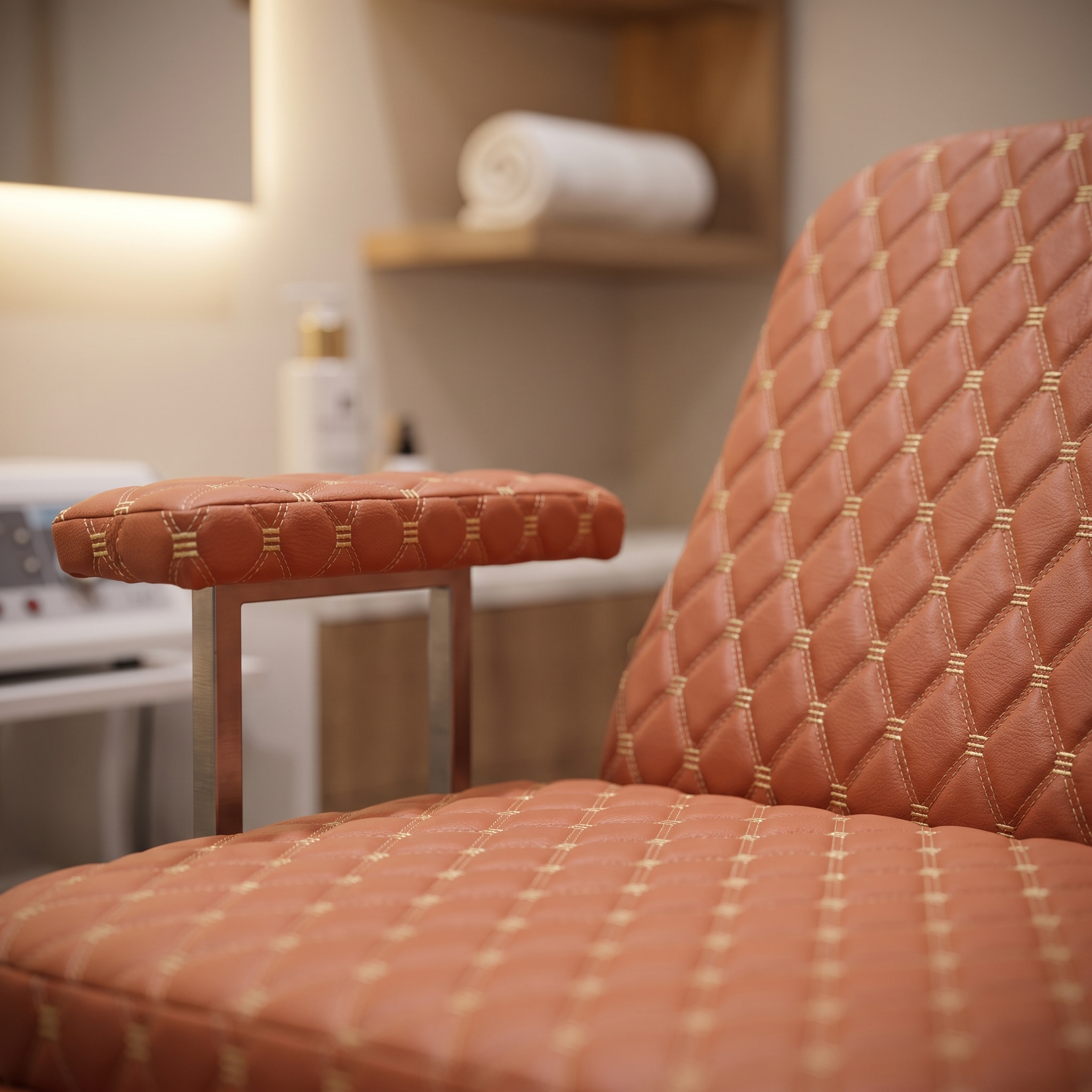 Terracotta_Diamond_Quilted_Facial_Chair_Red_Rose_Professional_3