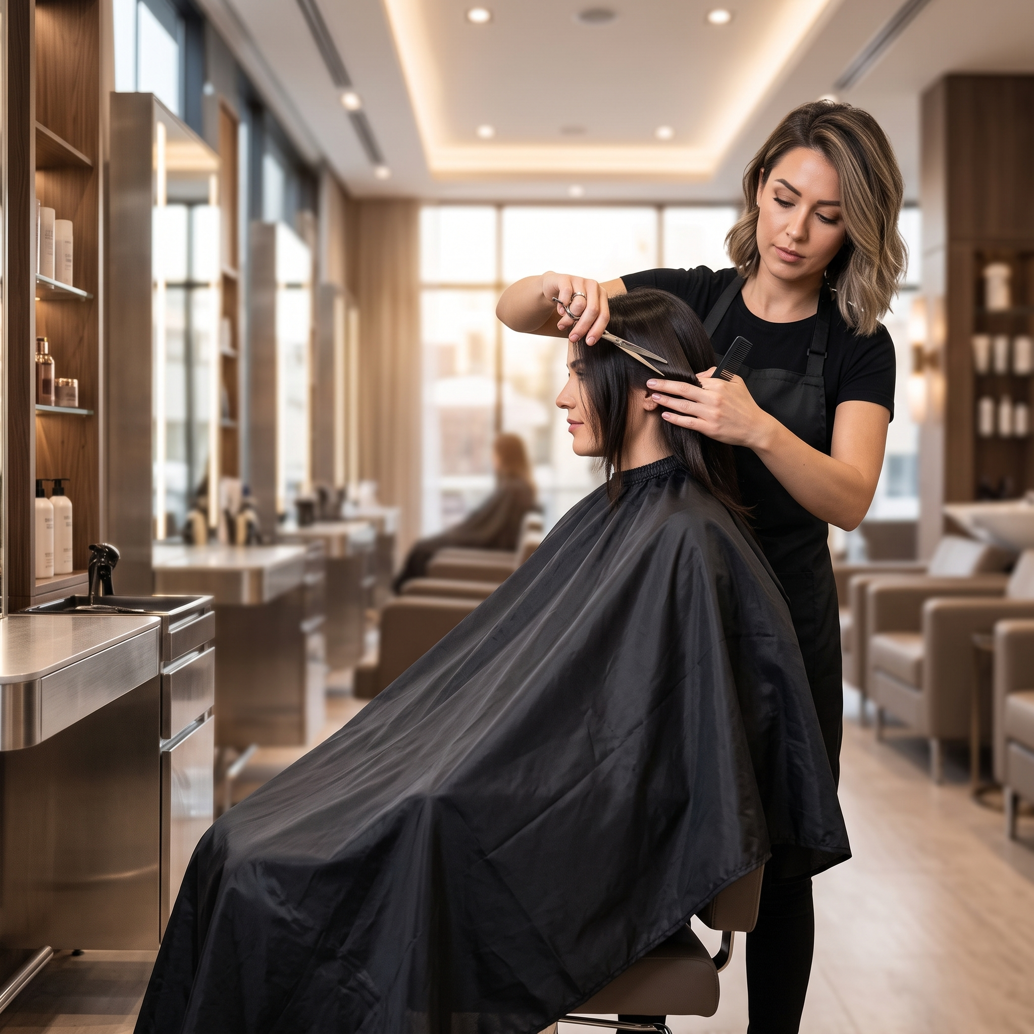 Black_Hairdressing_Cape_Red_Rose_Professional_2