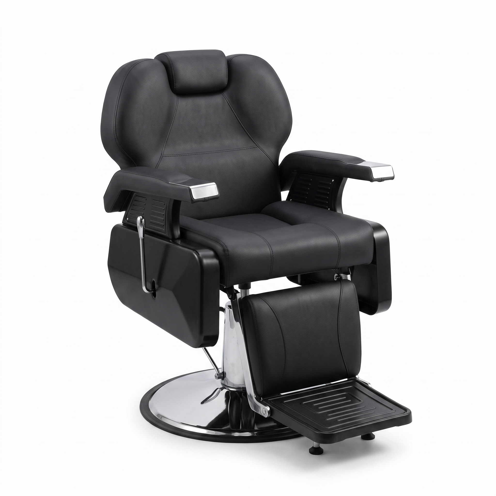 Reclining_Barber_Chair_Red_Rose_Professional_1