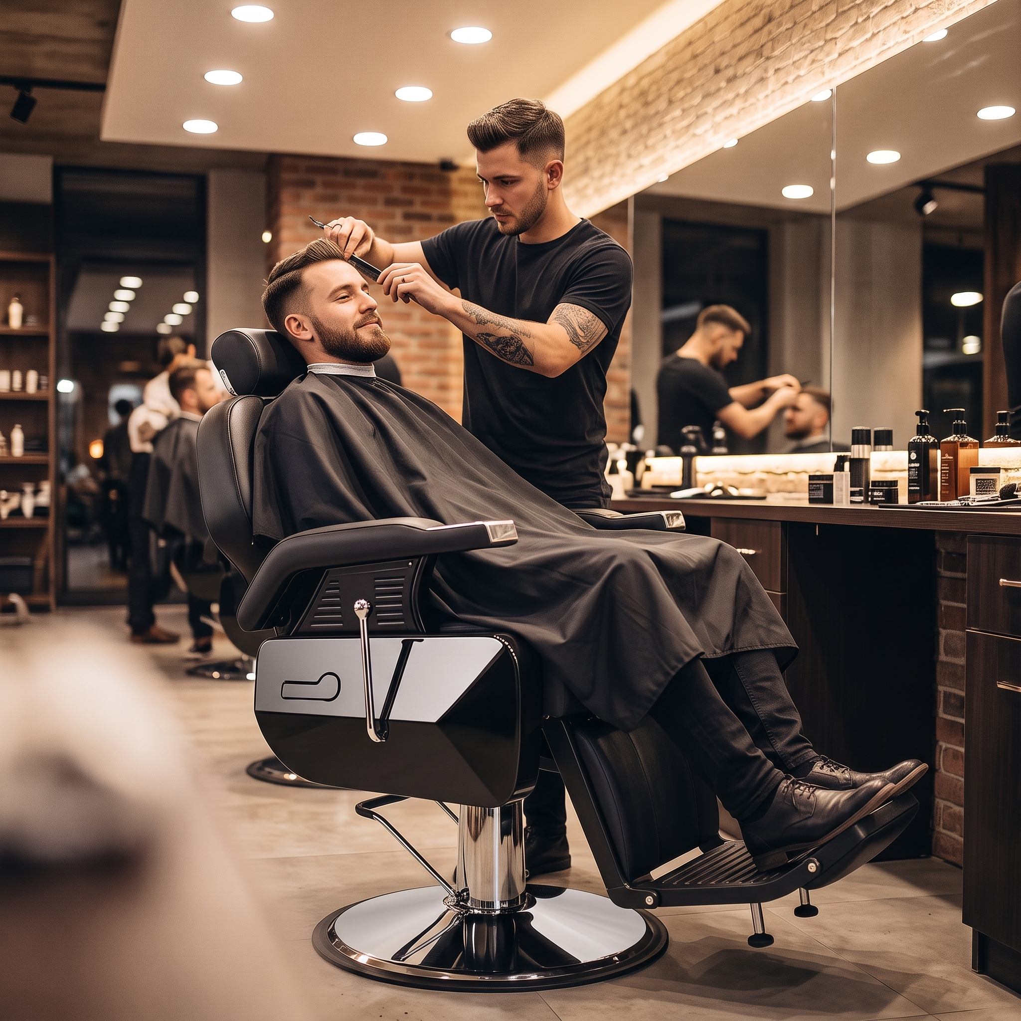 Reclining_Barber_Chair_Classic_Red_Rose_Professional_3