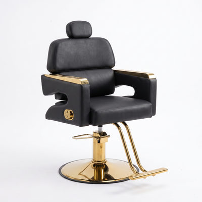 Black_Gold_Flat_Armrest_Styling_Chair_Red_Rose_Professional_1
