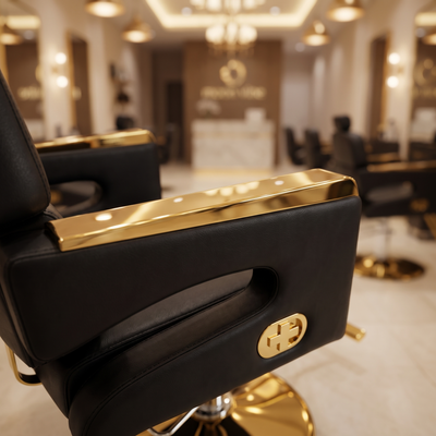 Black_Gold_Flat_Armrest_Styling_Chair_Red_Rose_Professional_4