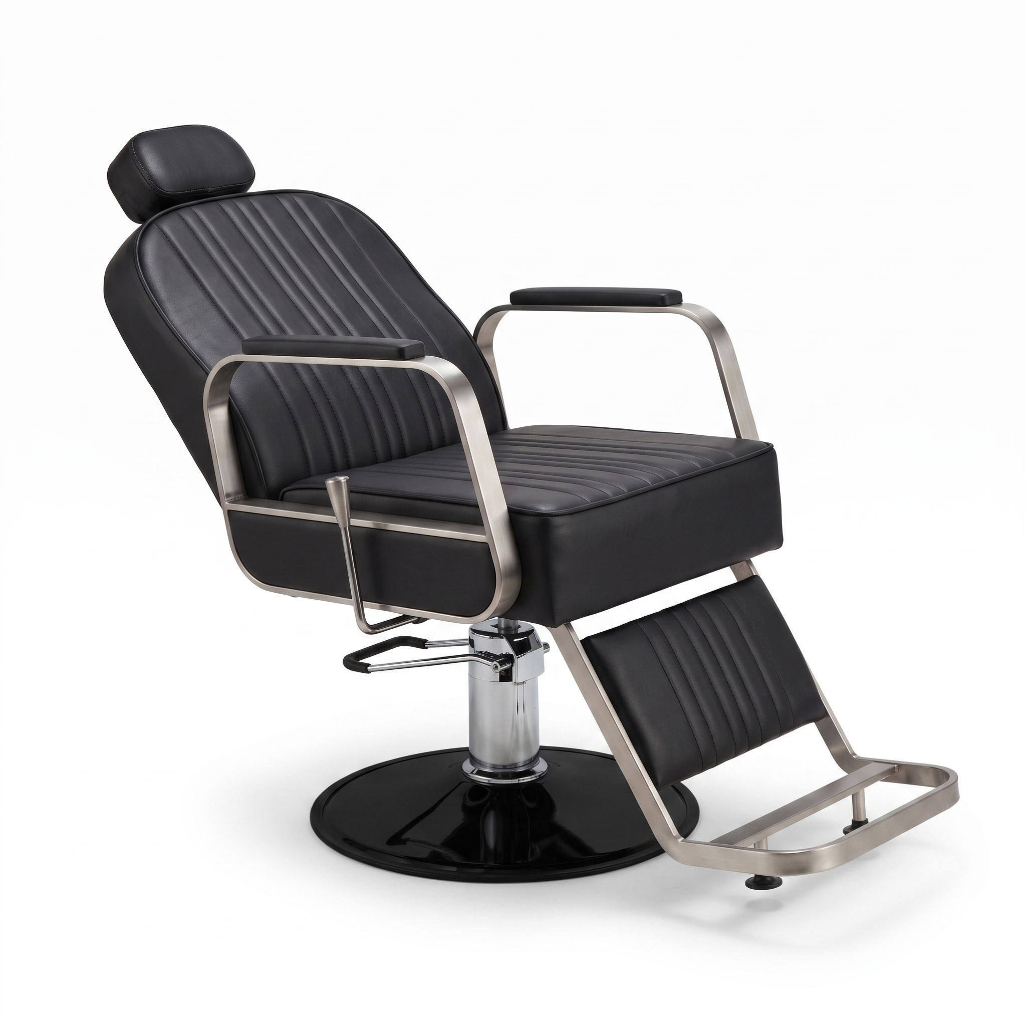 Channel_Stitched_Barber_Chair_Red_Rose_Professional_4