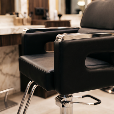 Black_Chrome_Styling_Chair_Red_Rose_Professional_3