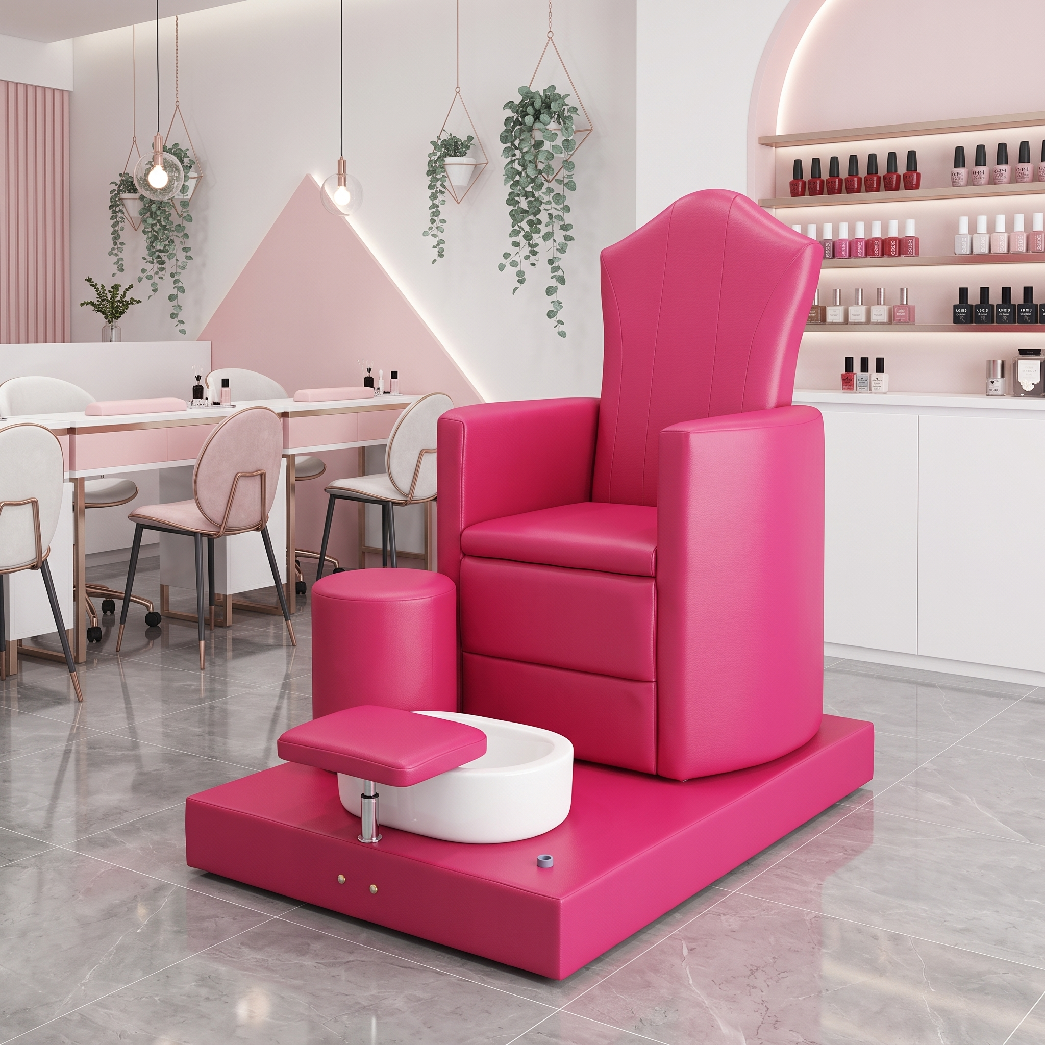 Pink_Pedicure_Spa_Throne_Red_Rose_Professional_2